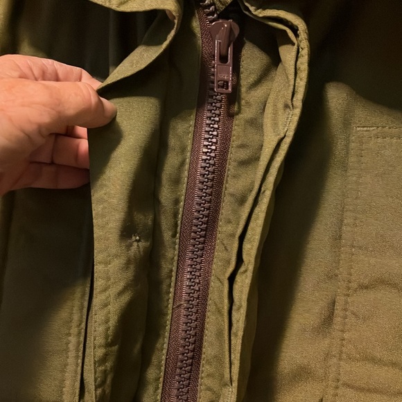 Remington Jacket w/Gore-Tex fabric waterproofing 5 pockets Dark Olive Green Lg - Picture 6 of 12